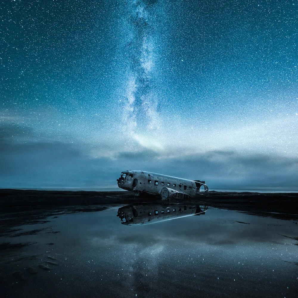 Abandoned World - Sólheimasandur, Iceland