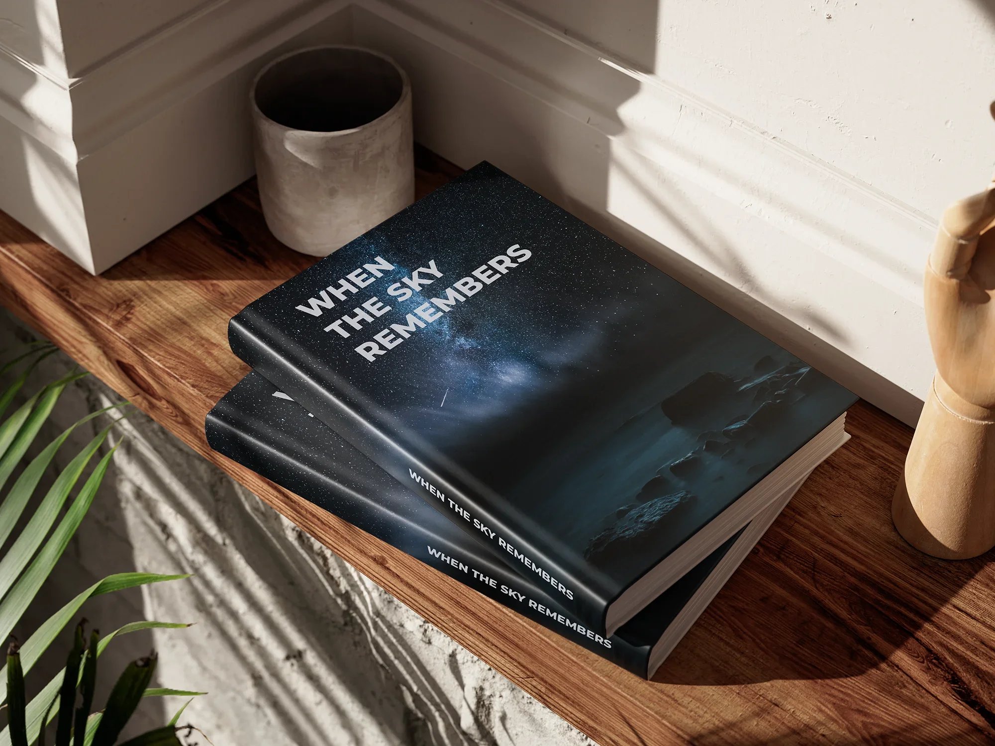 Editorial print placement example