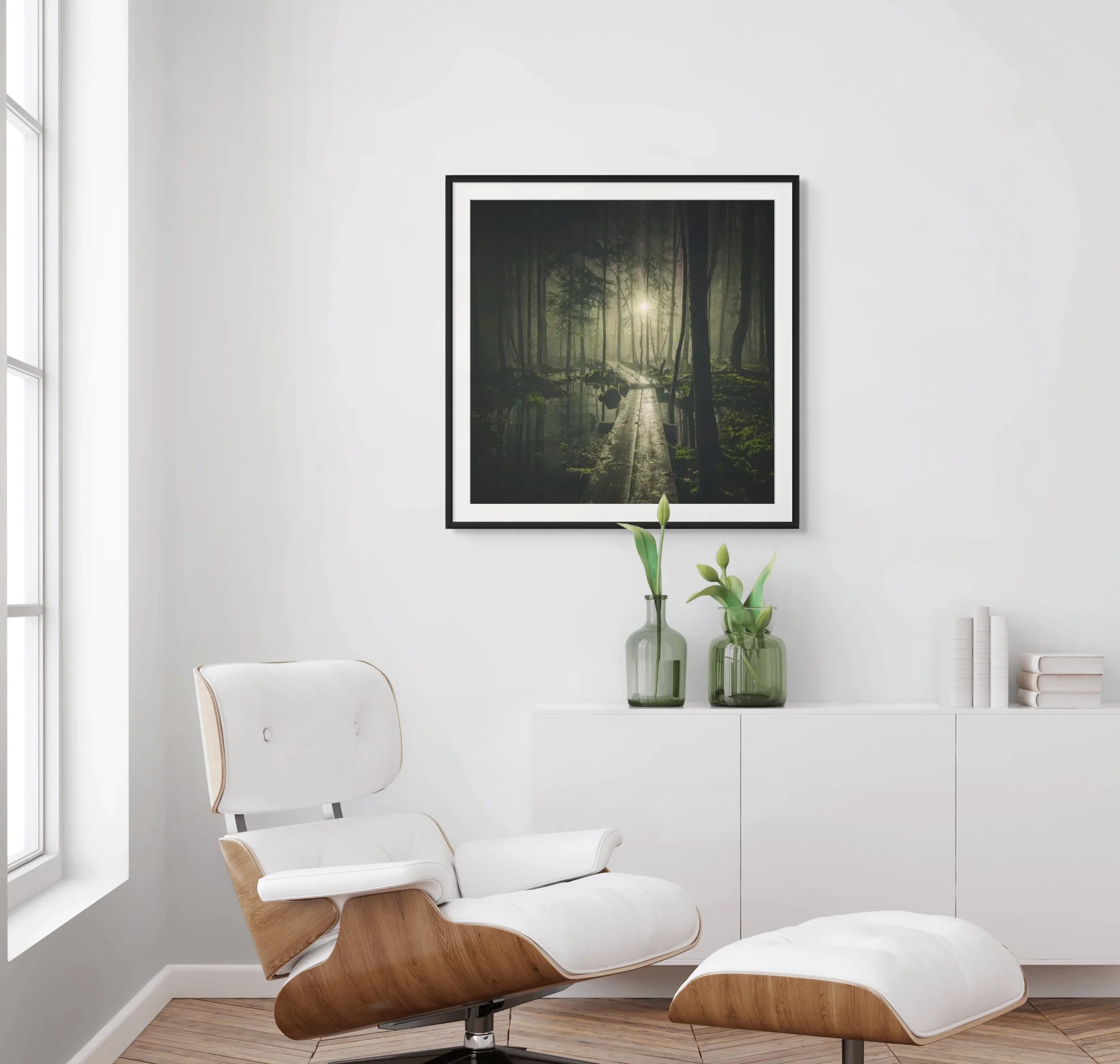Atmospheric print in spatial context