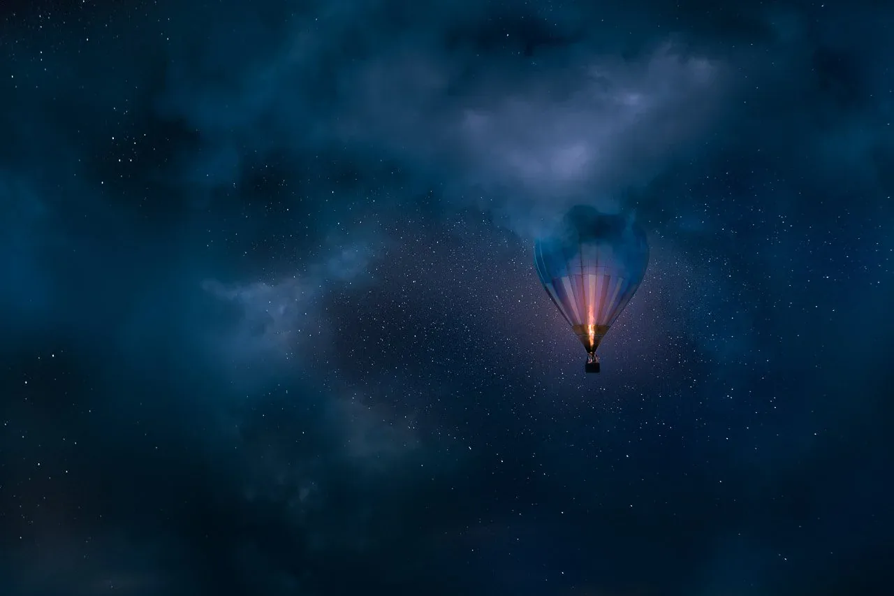 Atmospheric smartphone background created for Nokia